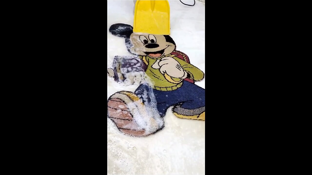 Mickey Mouse Cleaning