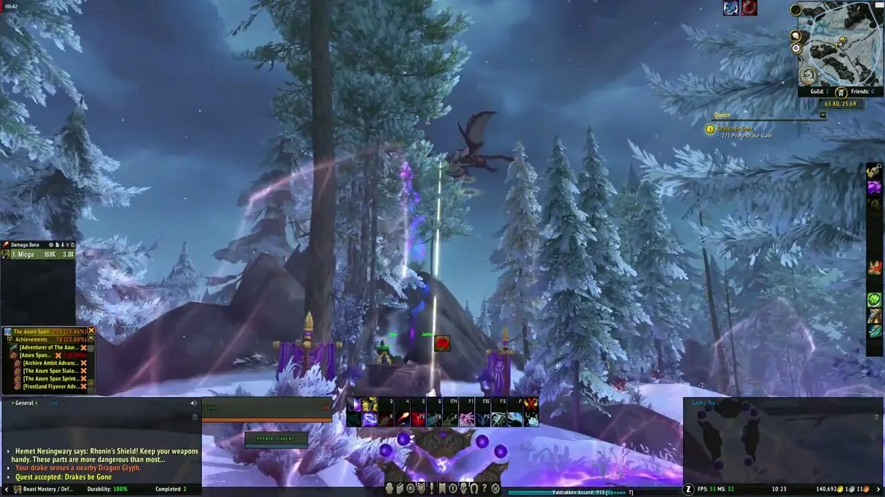 World of Warcraft Dragonflight Drakes Be Gone