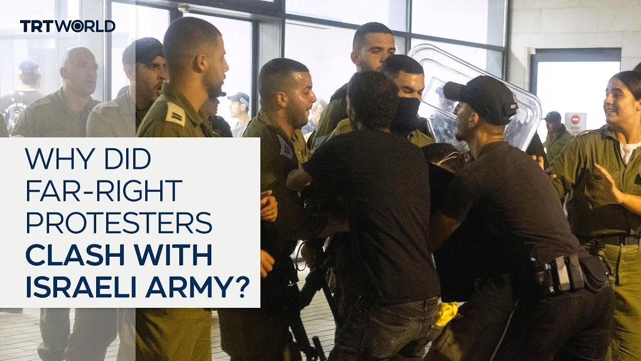 Why did far-right Israeli extremists clash with the military?|News Empire ✅