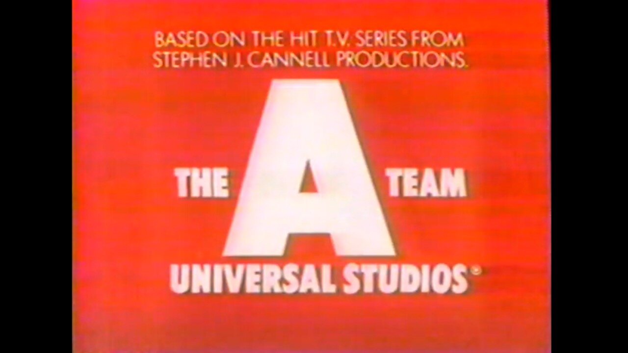 The A-Team Live Action Stunt Show Universal Studios Hollywood TV Commercial (1984)