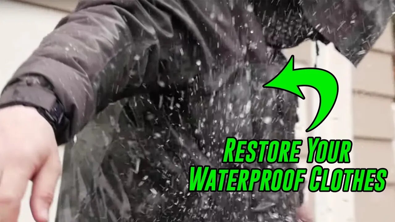 How To Keep Your Waterproof Fishing Gear In Good Shape! (RESTORE YOUR GORTEX)