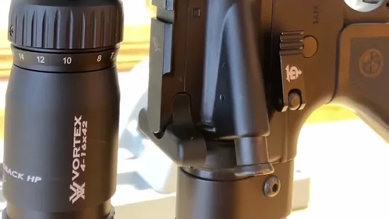 Rifle scope mount mashup.