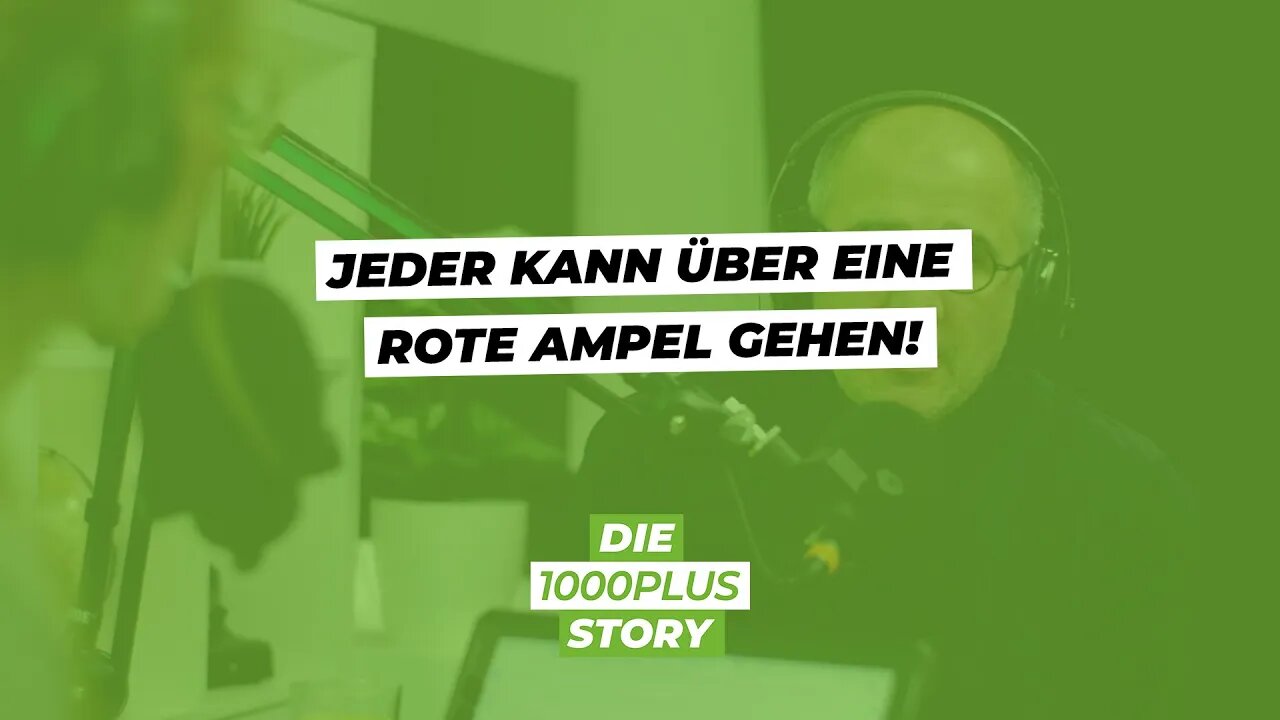 Jeder kann über eine rote Ampel gehen. #shorts #podcast