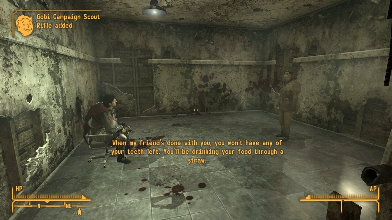 She may regret asking me for help (Fallout: New Vegas)