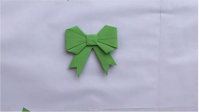 Origami magic: How to make a paper bow