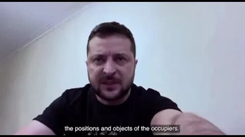 Address from Ukrainian president Volodymyr Zelenskyy￼