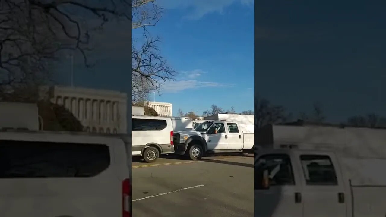 3-1-22 Nancy Drew in DC-Video 5 of 7-Getting close to Military Moving Late Afternoon
