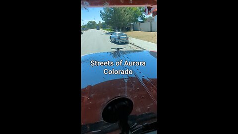 Streets of Aurora Colorado