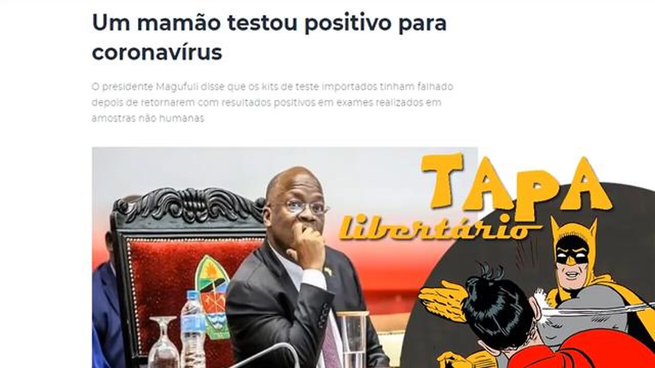 Um mamão testou positivo para coronavírus | Tapa Libertário - 09/05/20 | ANCAPSU