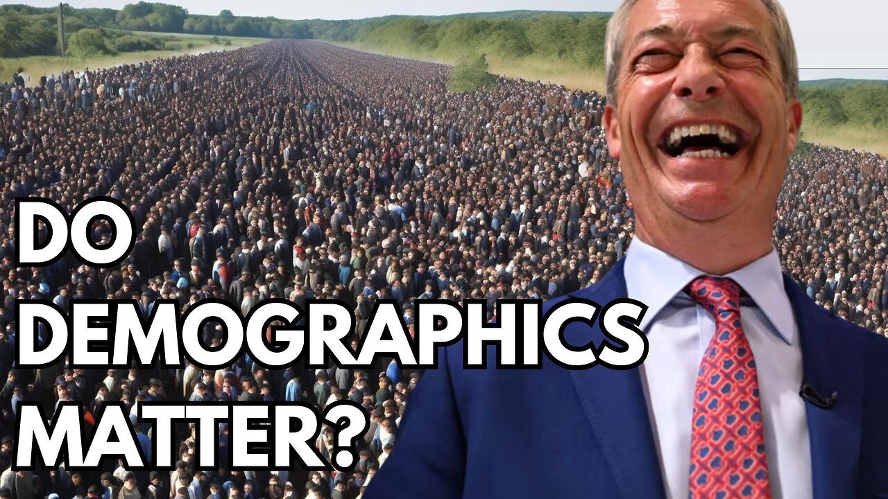 Farage Doesn't Care About Demographic Replacement?