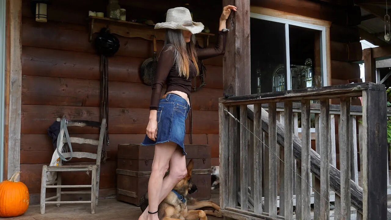 cabin living and my farm girl life