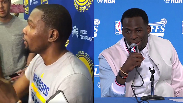 Kevin Durant IMPERSONATES LaVar Ball, Draymond Green Calls "Bullsh*t" on Klay Thompson All-NBA Snub