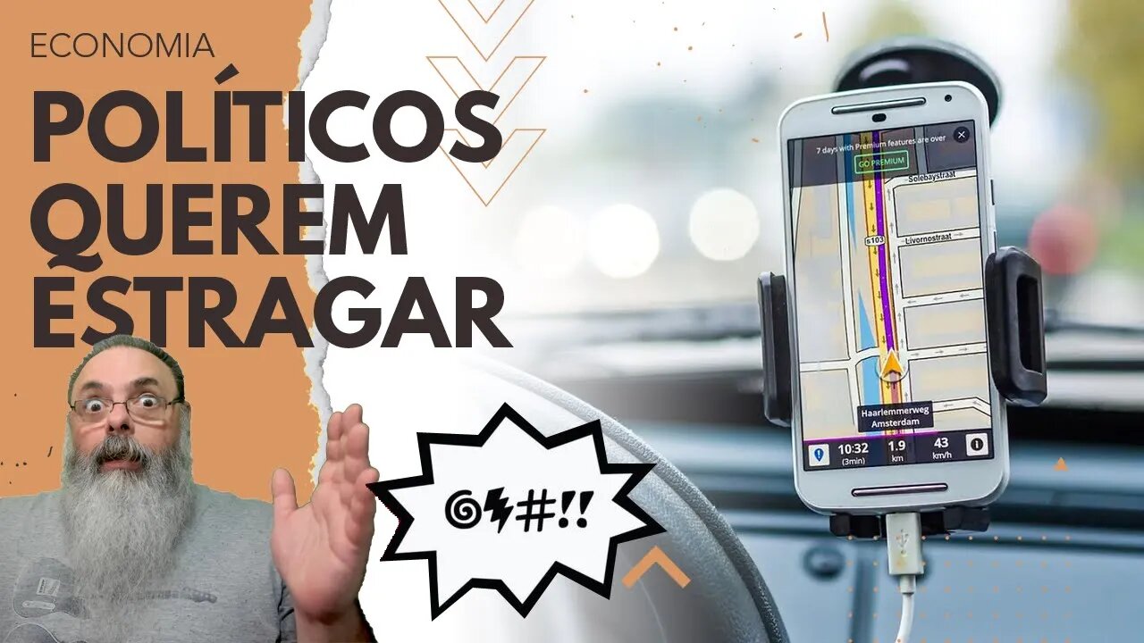 POLÍTICOS estão INCONFORMADOS com APLICATIVOS: Não podem VER ALGO FUNCIONANDO que querem ESTRAGAR