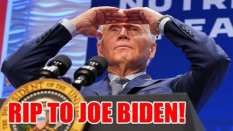 OH MY GOD! Joe Biden is DEAD and he DOES NOT know it! His BRAIN is FRIED!