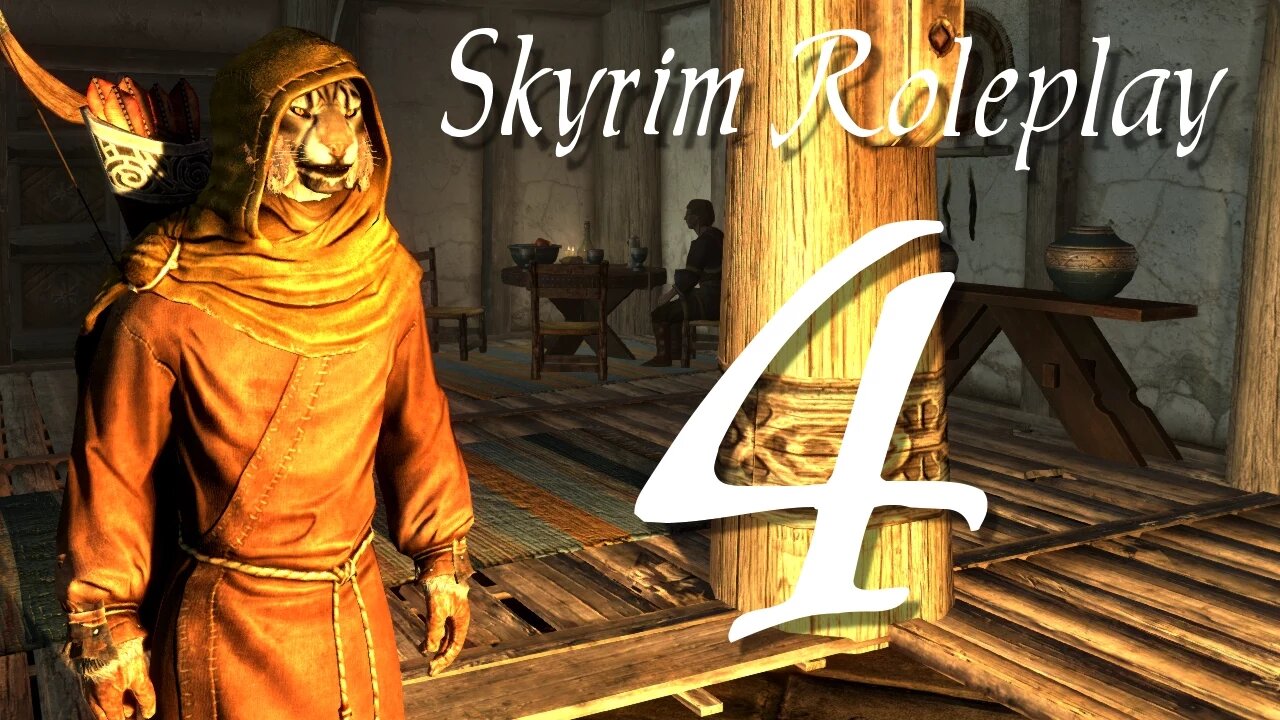 Skyrim part 4 - Welcome to Whiterun [Khajiit Monk roleplay]