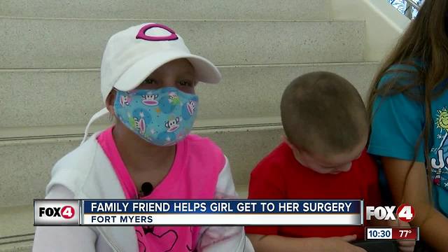 Family friend helps get young girl to out-of-state surgery