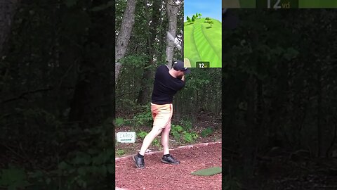 Hole 1 - Pease GC (Original) #Shorts #Golf #GarminR10 #Golfing #Golfer #SimGolf #YoutubeShorts