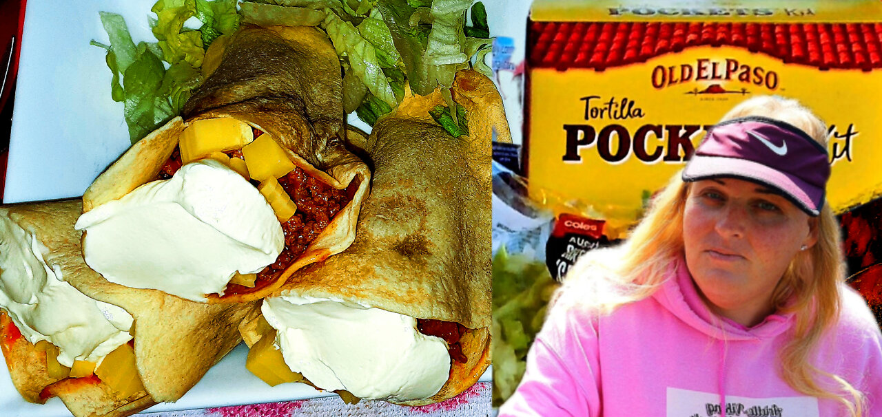 Old El Paso Tortilla Pockets Kit Food Review is it Mukbang Worthy?