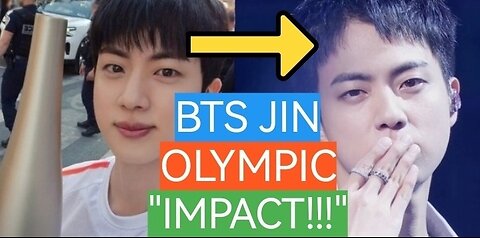 BTS JIN OLYMPICS "CONTROVERSY!!!"