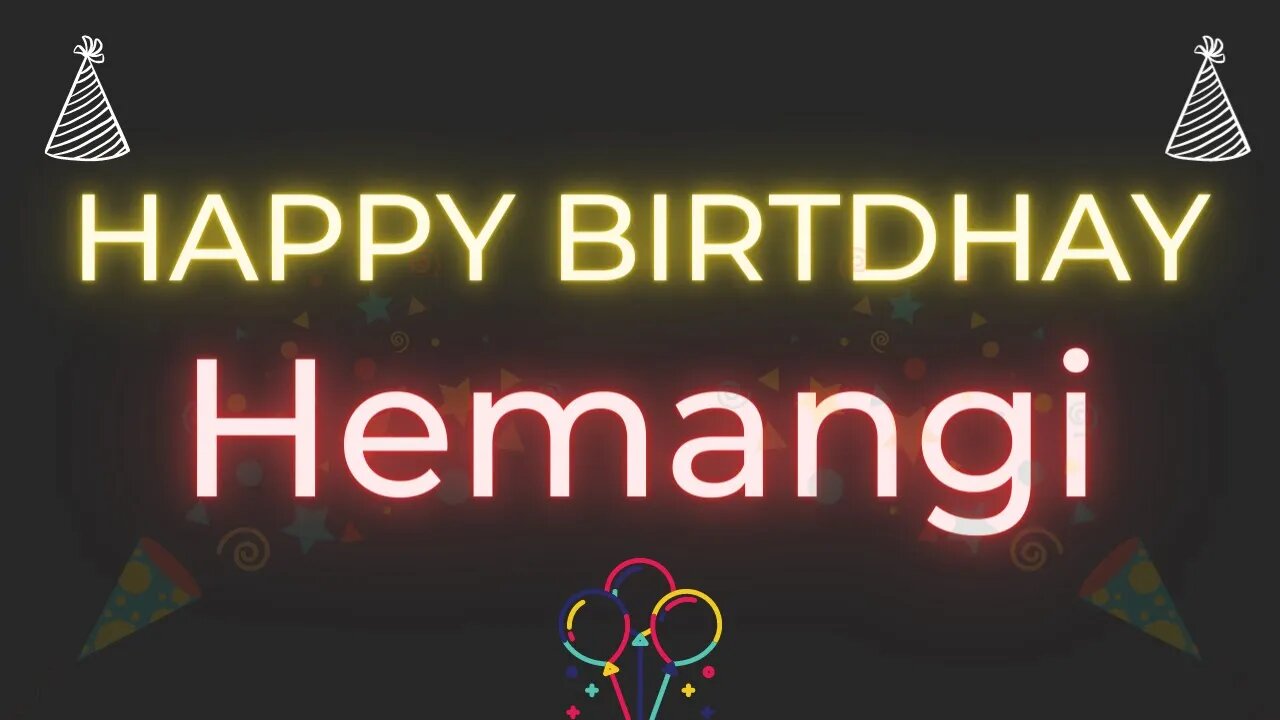 Happy Birthday to Hemangi - Birthday Wish From Birthday Bash