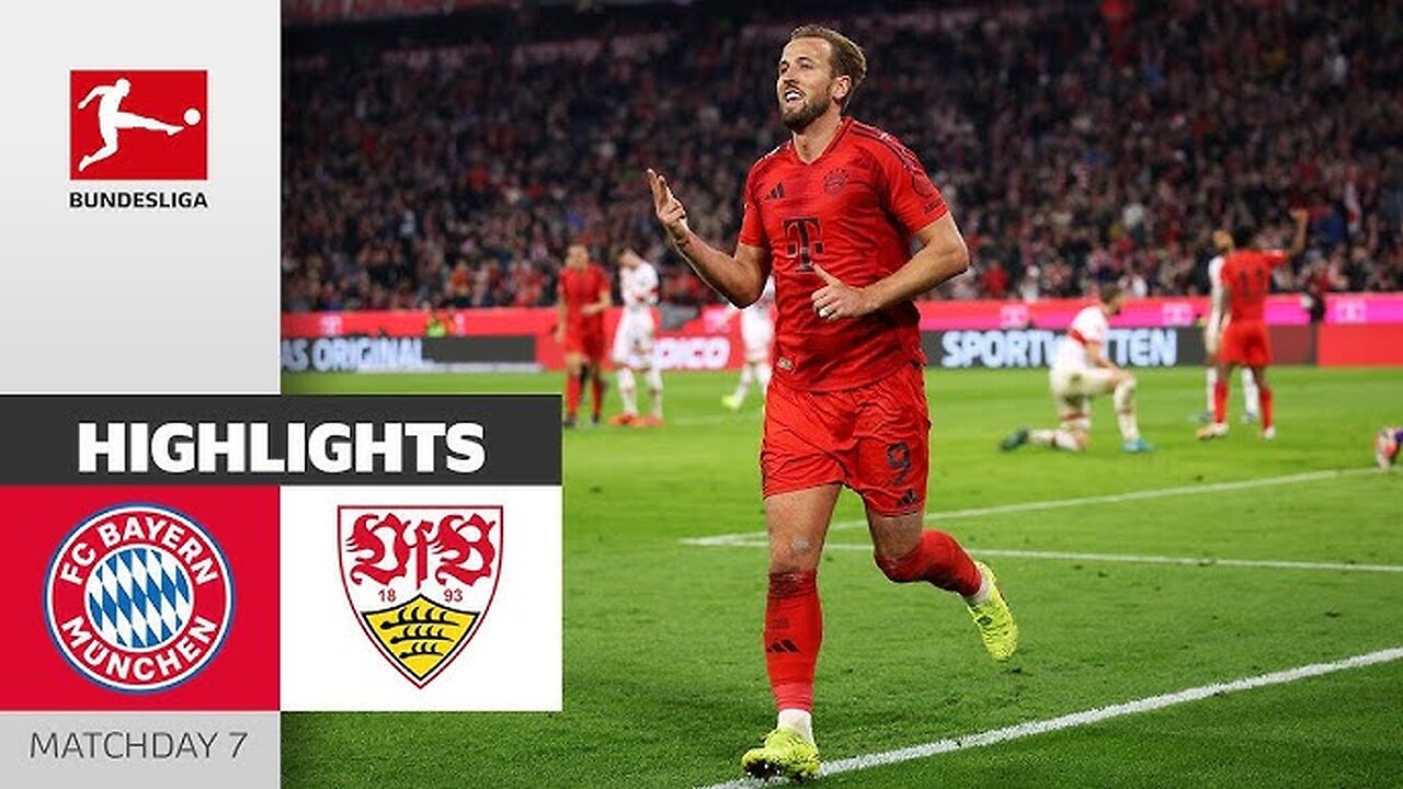 FC Bayern München - VfB Stuttgart 4-0 | Highlights