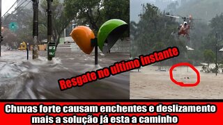 CHUVAS FORTE CAUSAM ENCHENTES E DESLIZAMENTO MAIS A SOLUÇÃO JÁ ESTA A CAMINHO!!!