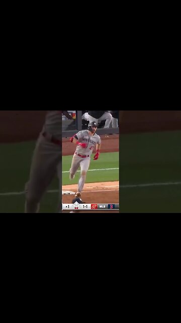 Edouard Julien launches his first MLB dinger! #wareagle #homerun #mlb