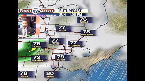 Showers and storms this weekend