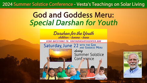 God and Goddess Meru: Special Darshan for Youth