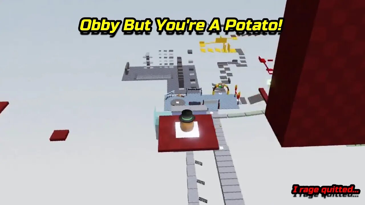 Roblox- Obby But You're A Potato! (Gameplay)