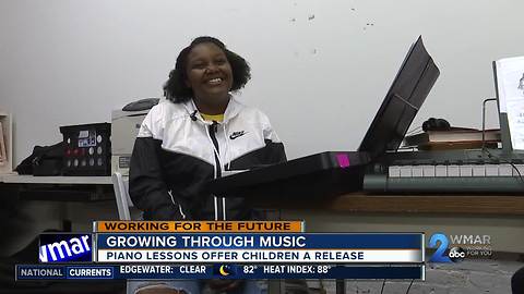 Piano lessons key to growing a brighter future