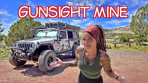 Gunsight Mine 4x4 Trail In Death Valley