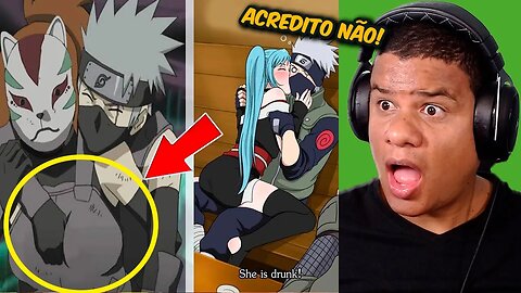 REAGINDO a TODOS OS BEIJOS DE KAKASHI, AS NAMORADAS DE KAKASHI HATAKE | React Anime Pro