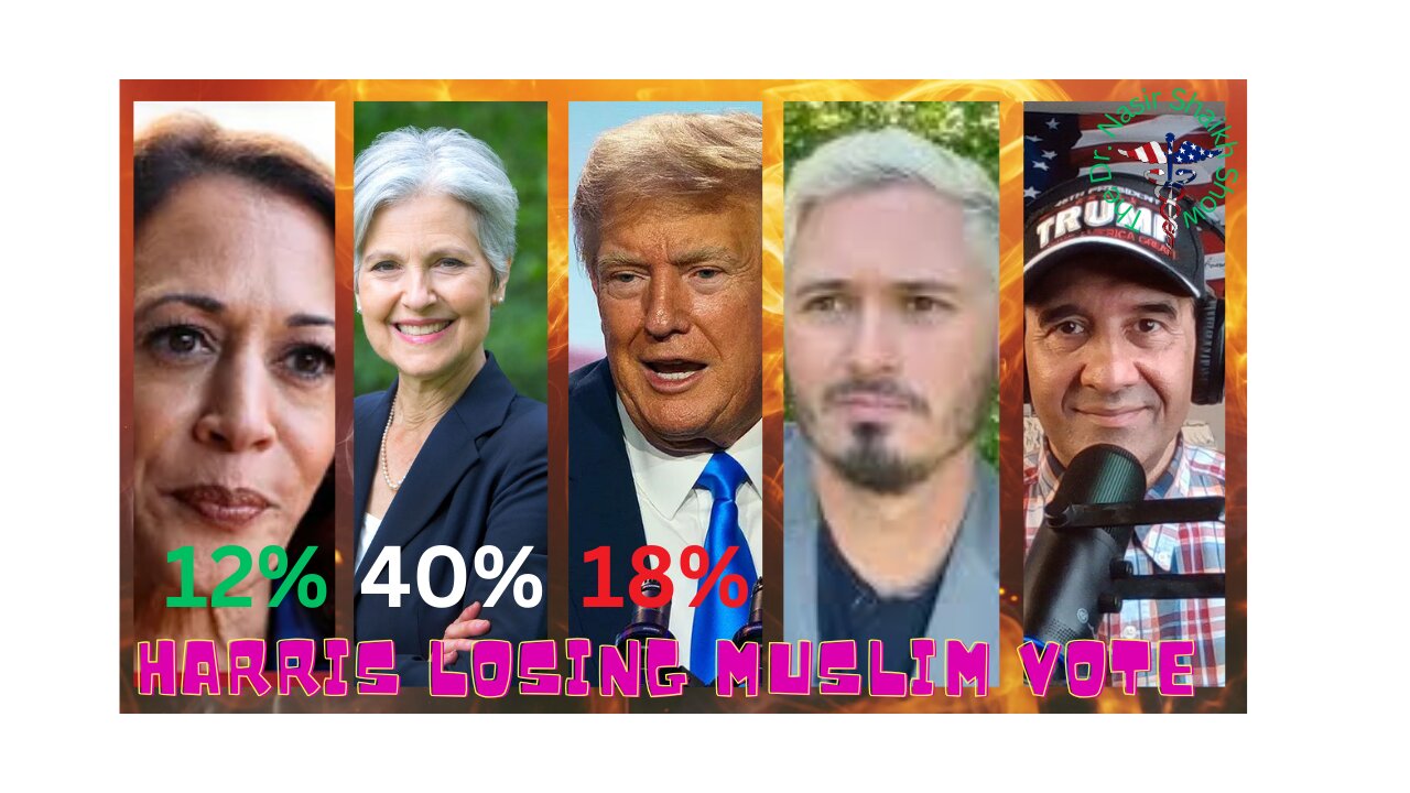 HARRIS Campaign Stunned In Michigan: Jill Stein & Trump Running Away With Muslim Vote