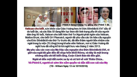 Đức Mẹ: Con Trai của Mẹ, William, sẽ sớm đi ra và Khôi Phục lại những gì đã mất trong nhiều năm.