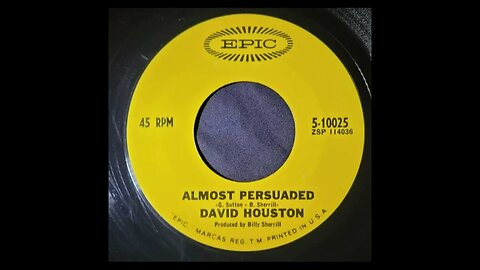 David Houston - Almost Persuaded