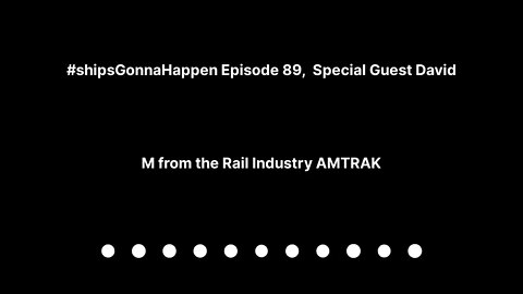 ShipsGonnaHappen # 89 AMTRAX CLIP