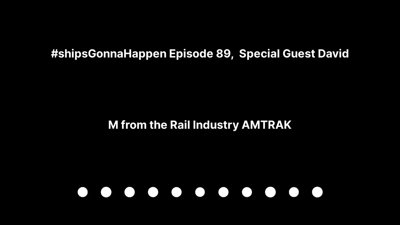 ShipsGonnaHappen # 89 AMTRAX CLIP