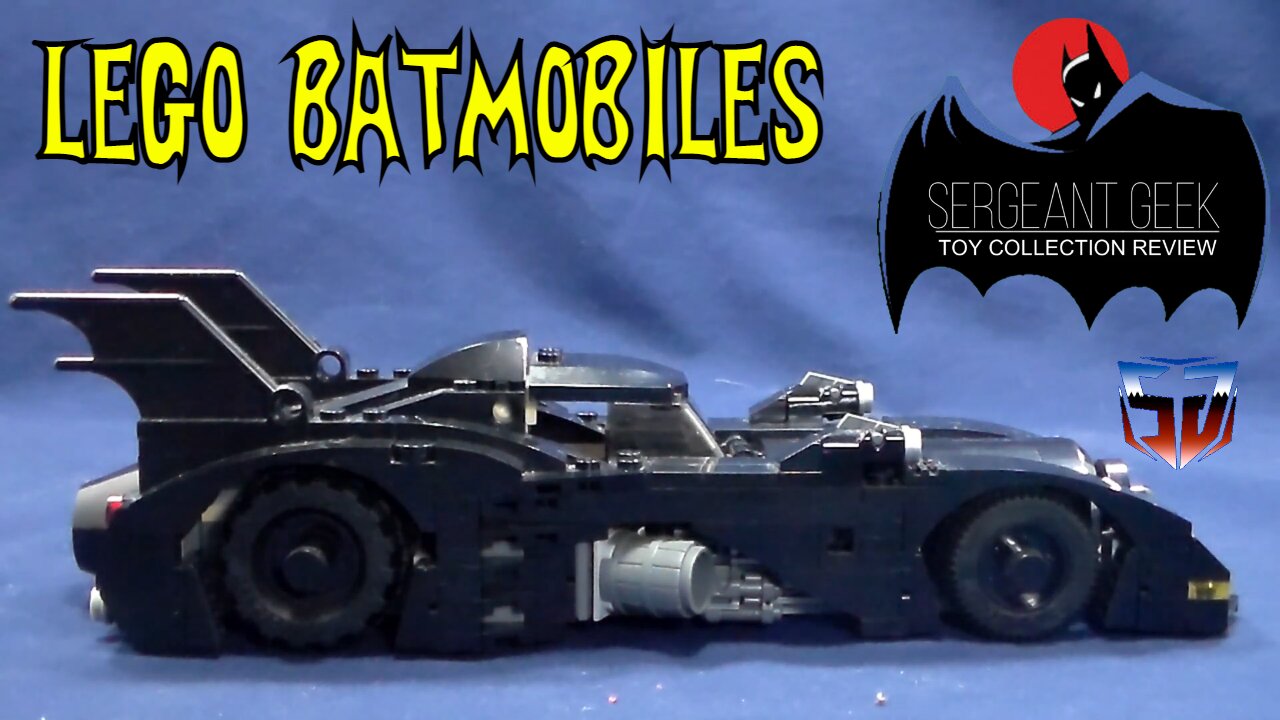 Lego Batmobile display