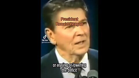 Ronald Reagan social security