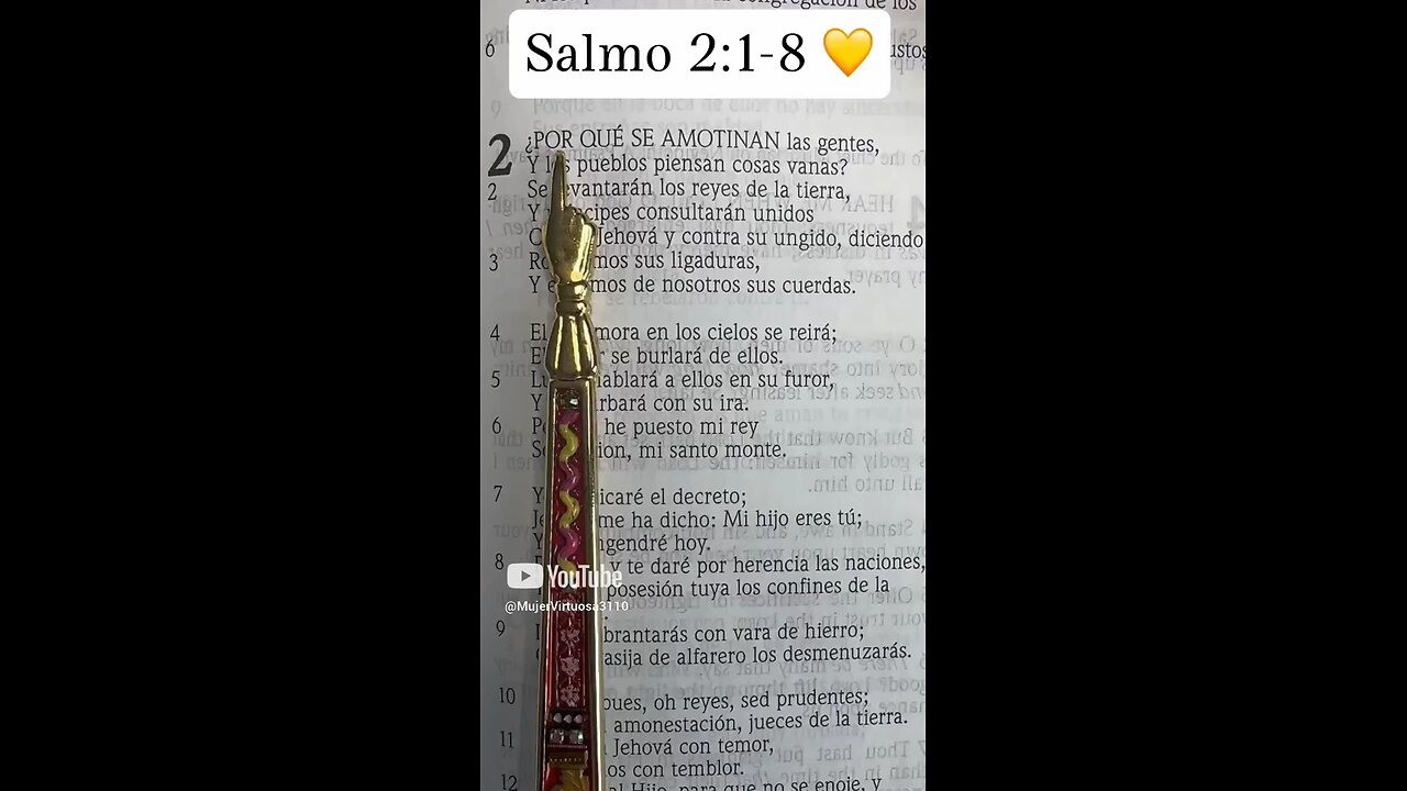 Lee la Biblia conmigo 1 minuto 📖