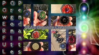 Check These ORGONITE Pendants OUT!!! ⚛