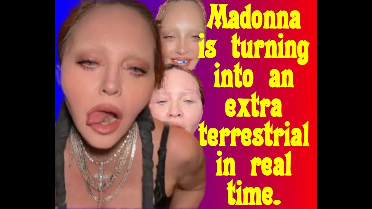 Madonna is in the middle of a transformation