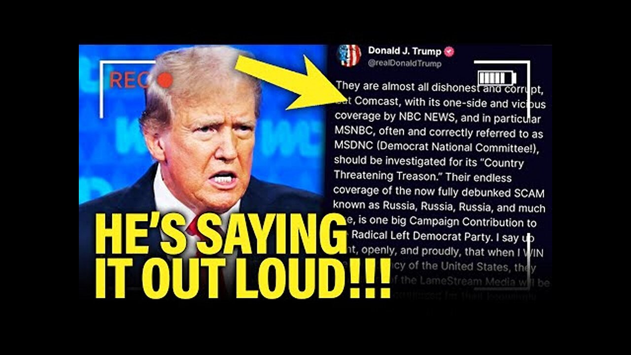 Meidastouch: Lunatic Pedophile Psyop Trump Reveals Plan In Latest Post Media Complicit!