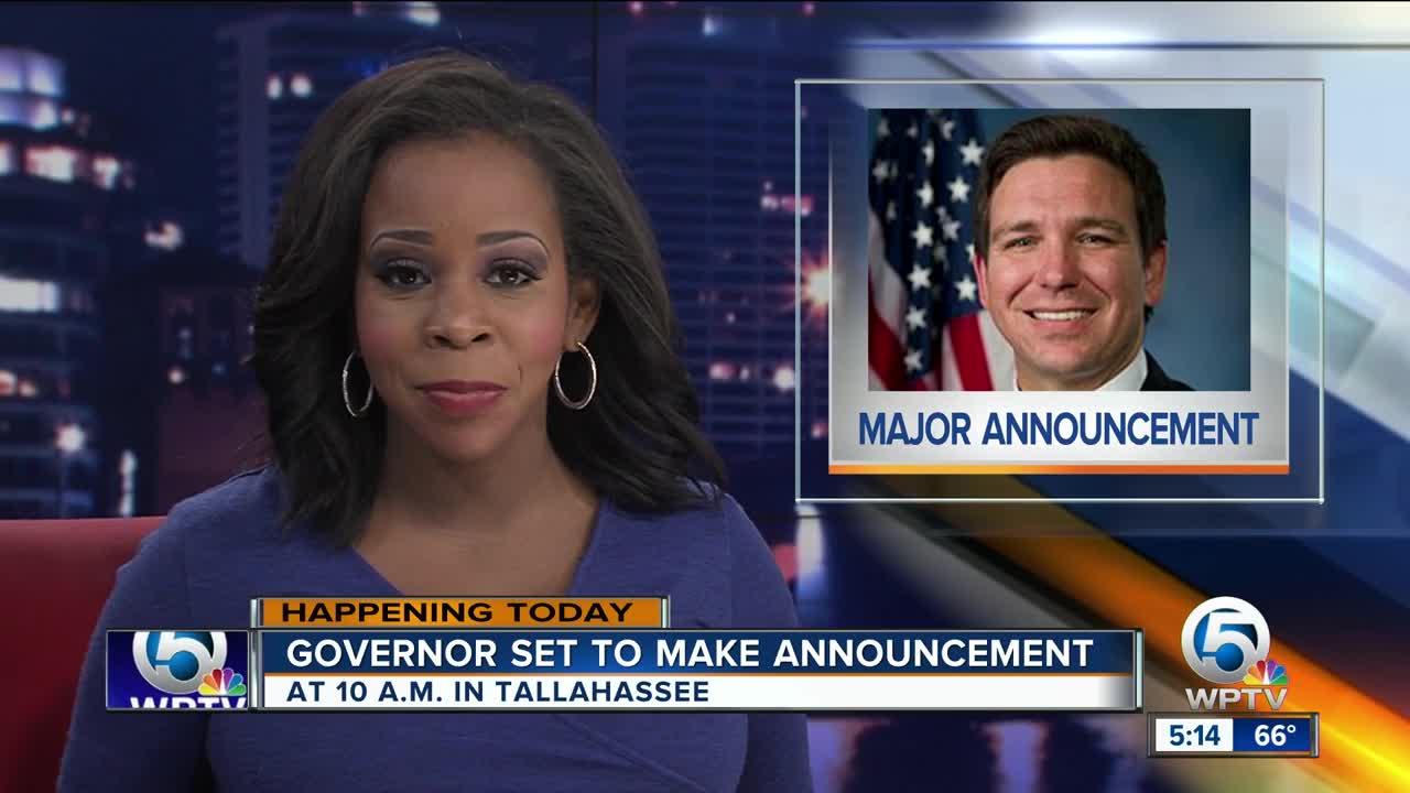 Gov. DeSantis to make another 'major announcement' Tuesday morning
