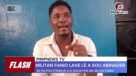 Militan Fanio kase met nan men Abinader
