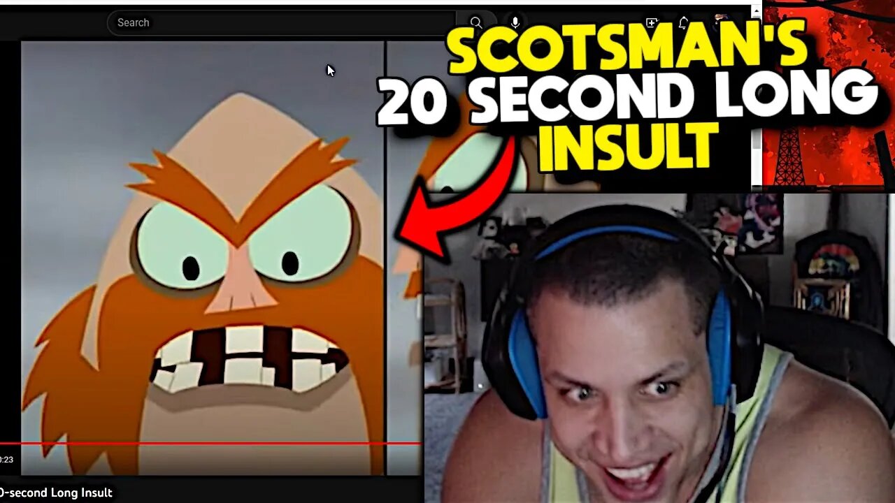 Tyler1 Reacts to Scotsman's 20s Long Insult