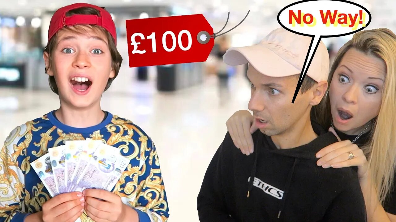 You WONT BELIEVE What He Bought WITH £100!