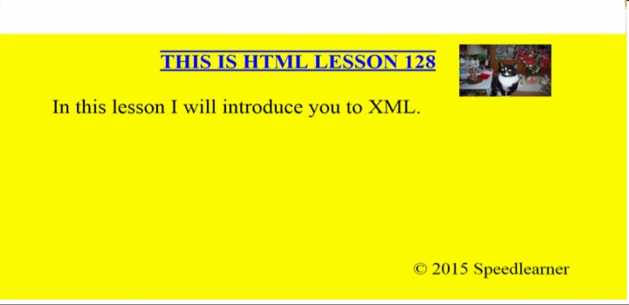 HTML Lesson 128