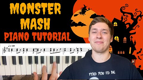 Monster Mash Piano Tutorial